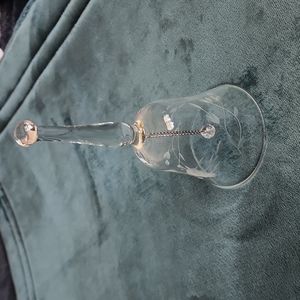Princess House glass bell
